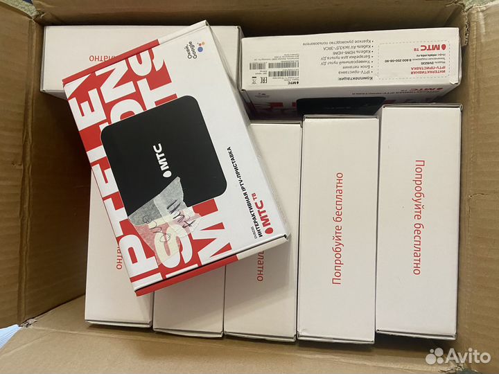 Приставка тв МТС android 8235