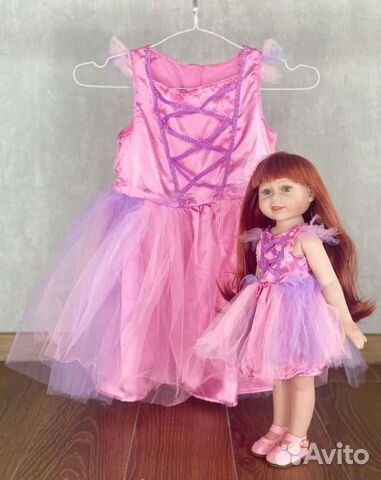 Кукла + платье (два вида) объявление продам