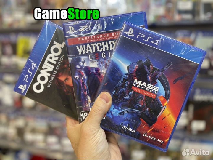 PS4 игры на дисках / Список #7 / PlayStation4 Симу