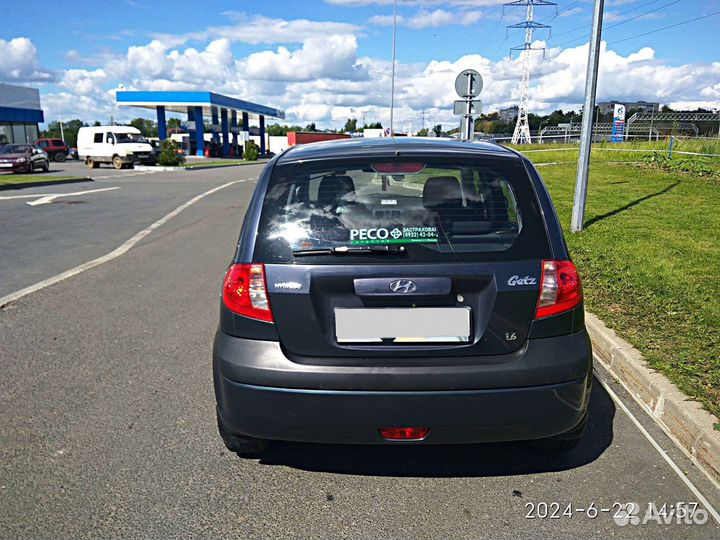 Hyundai Getz 1.6 МТ, 2007, 93 700 км