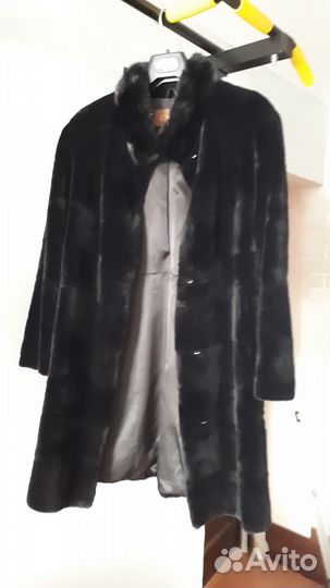 Шуба из стриженного бобра