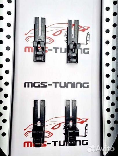 Пороги Kia Sorento 2014-2020 стиль BMW соренто