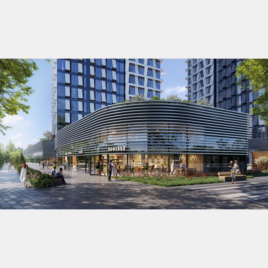 2-к. апартаменты, 37,6 м², 4/35 эт.