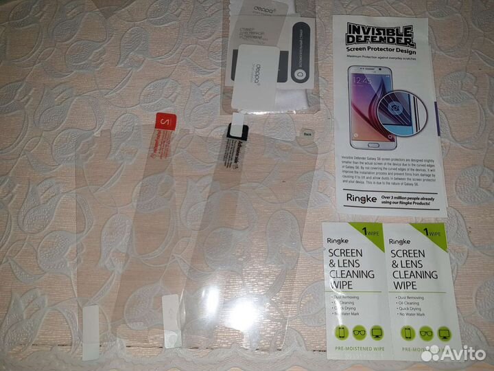 Защитные плёнки на экран Samsung Galaxy S6