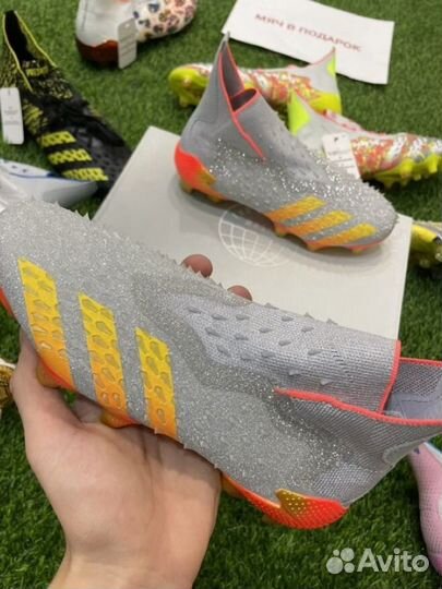 Бутсы adidas predator freak fg