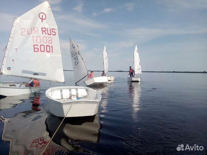 Гоночный парус для Оптимиста