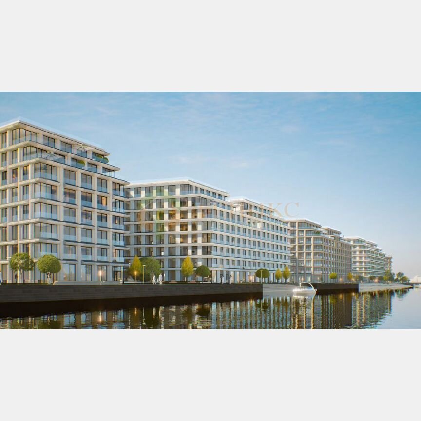 1-к. апартаменты, 46,7 м², 2/8 эт.