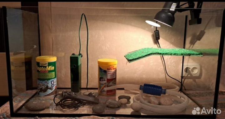 Аквариум 100 литров с Полным Комплектом
