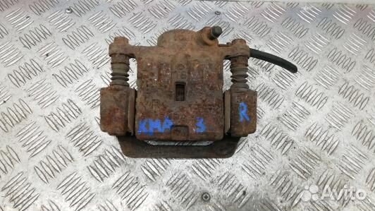 Суппорт тормозной задний правый subaru impreza 3