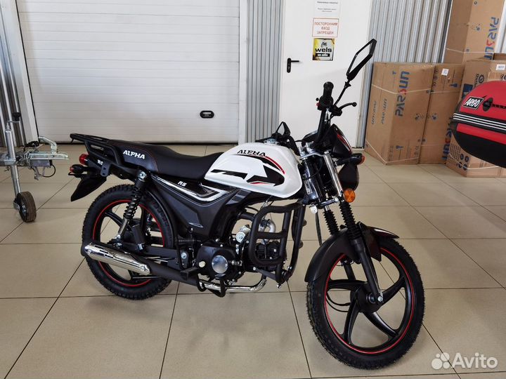 Мопед Motoland Альфа RS 11 (110см3) черный