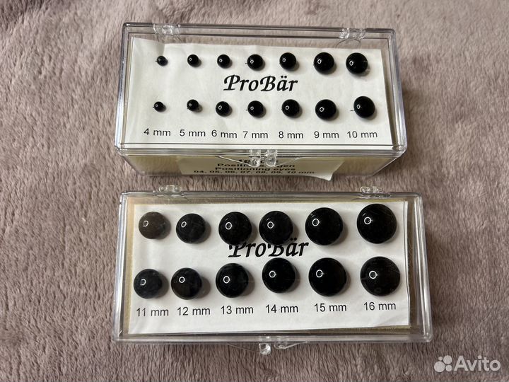 Позиционные глазки для Тедди и кукол