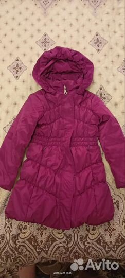 Пальто для девочки 110 lassie