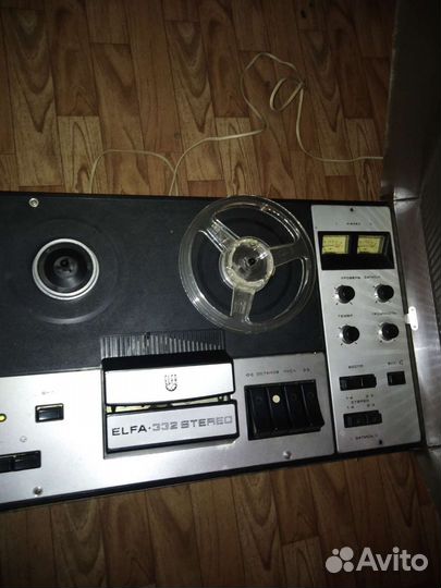 Катушечный магнитофон elfa 332