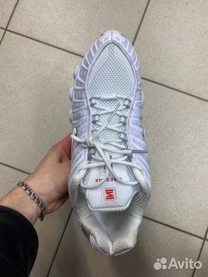 Мужские Кроссовки Nike Shox TL White