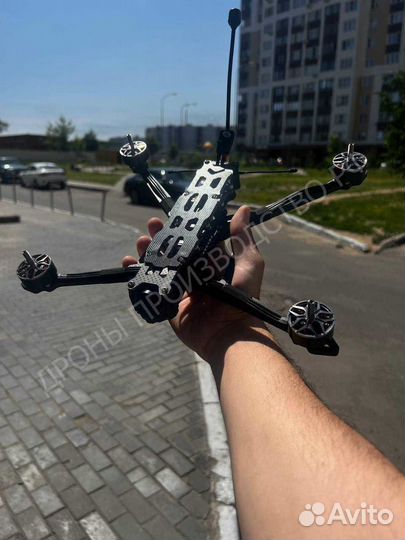 Дрoн FPV Piranha 7 и 10 дюймoв