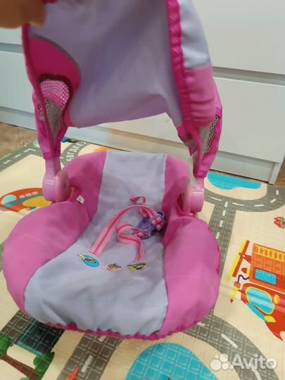 Кроватка стульчик переноска для куклы