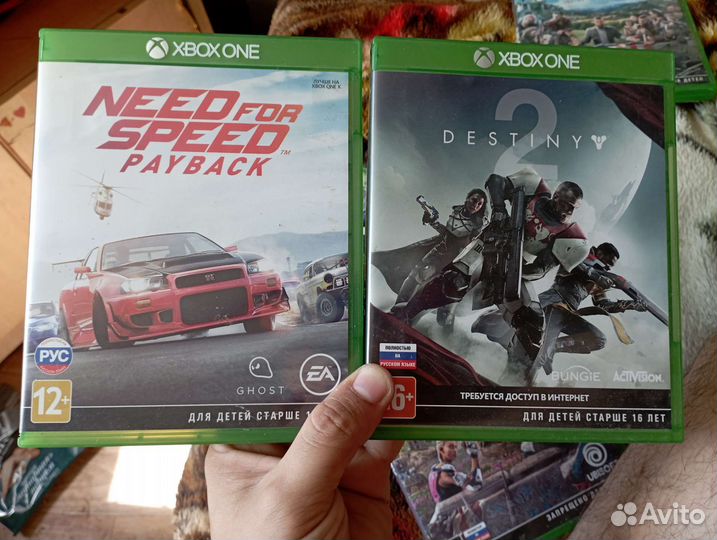 Игры на xbox one диски