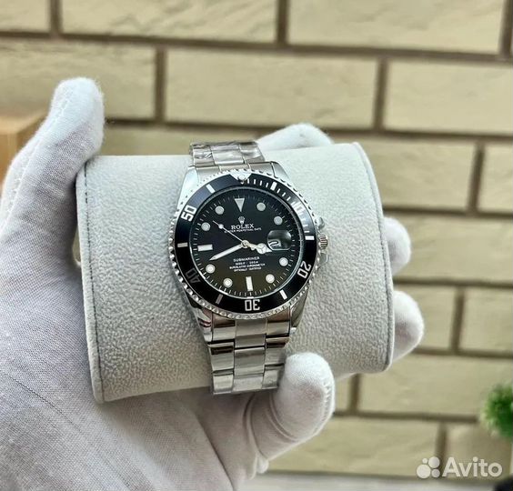 Часы мужские rolex submariner Black