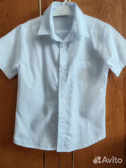 Рубашки школьные на мальчика 116