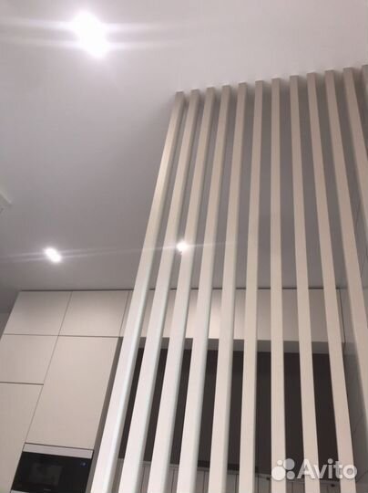 Декоративные рейки, перегородки