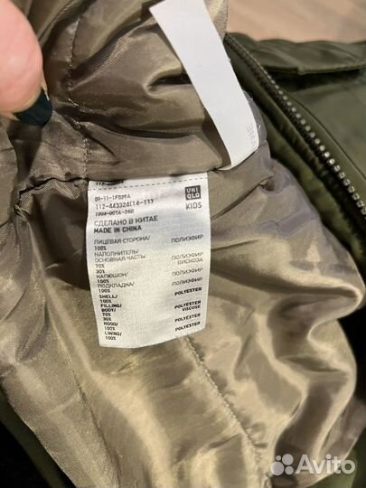 Куртка демисезонная для мальчика uniqlo