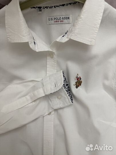 Рубашка белая uspa