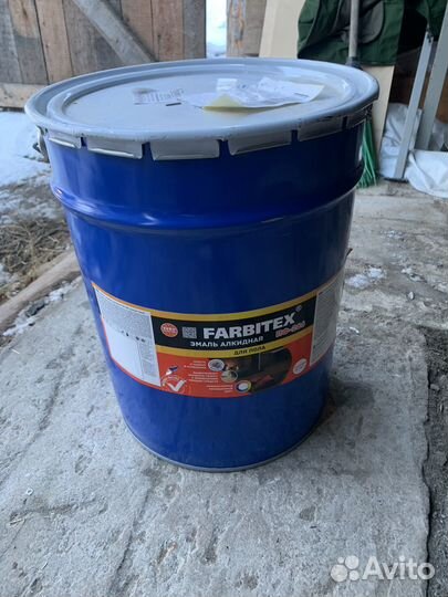 Краска эмаль пф-266 farbitex