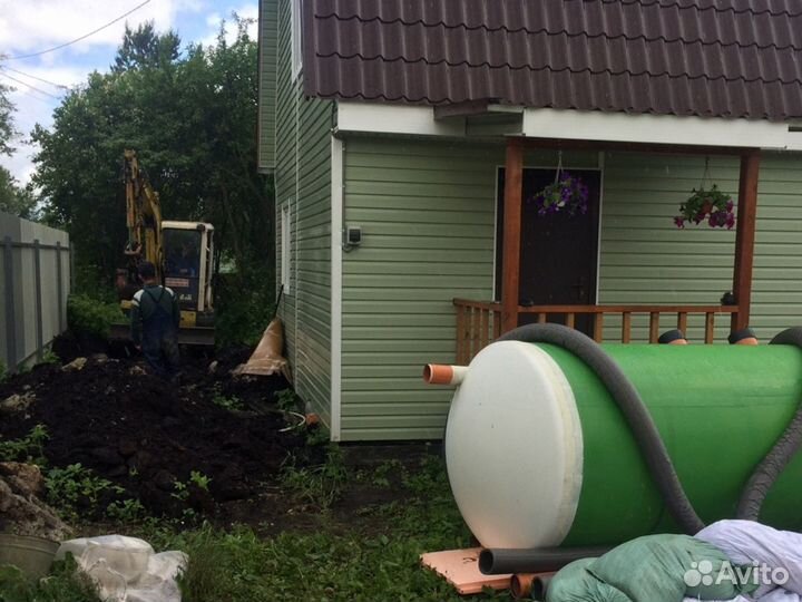 Септик Тополь 8 выгребной