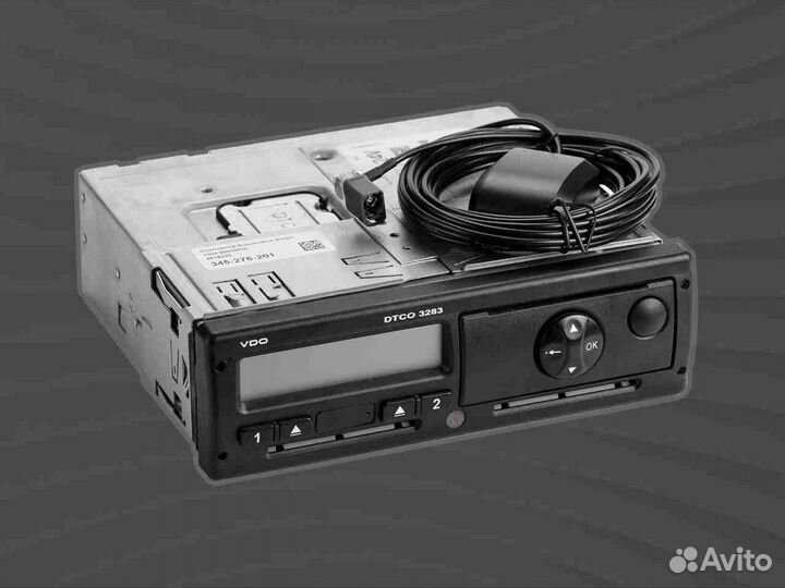 Тахограф вдо 3283 с скзи. Годовая гарантия