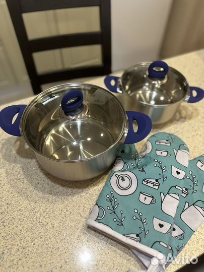 Набор кастрюль новый