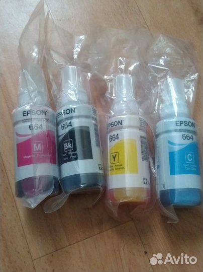 Краска чернила epson 664/673 original