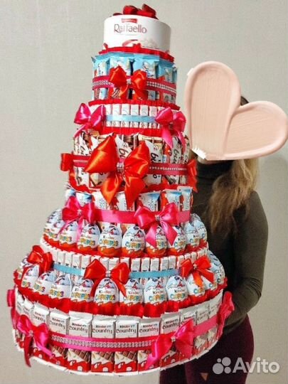 Торт из киндеров