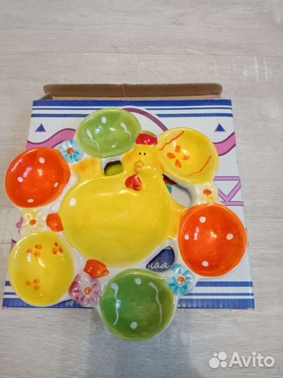 Блюдо подставка пасхальная для яиц