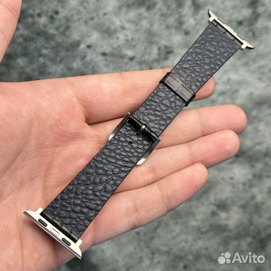 Ремешок apple watch ultra 42,44,45,49 стиль Hermes