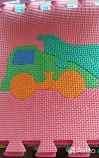 Мягкий коврик пазл