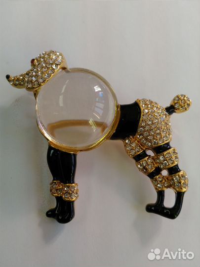 Пудель от Trifari jelly belly