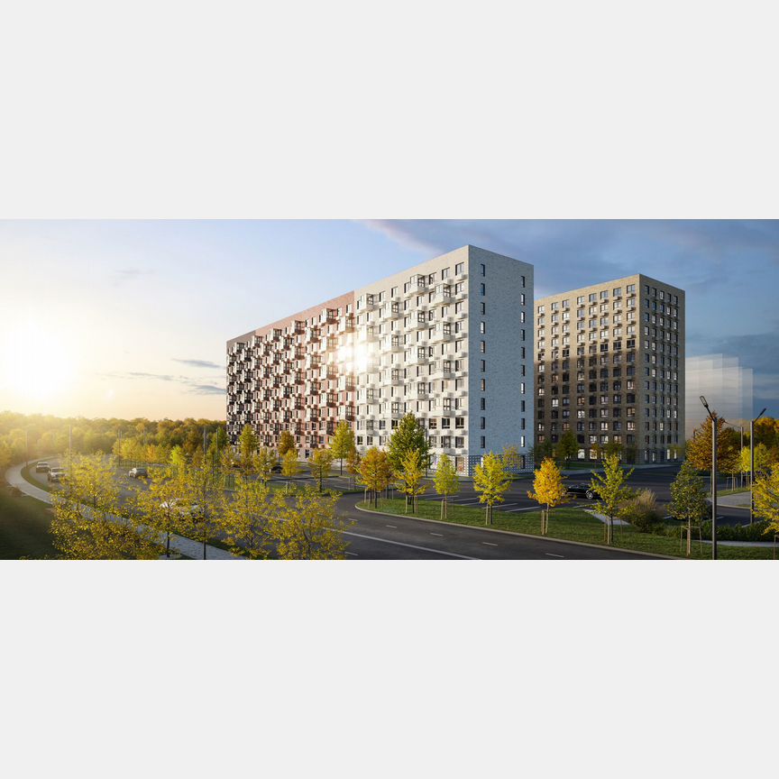 2-к. квартира, 54,6 м², 4/12 эт.