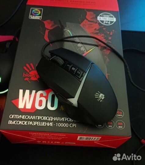 Игровая мышь bloody w60 max