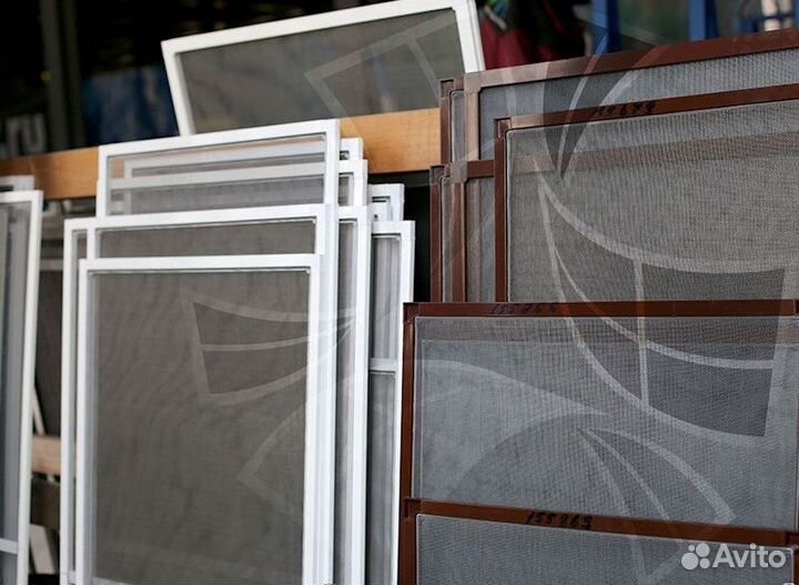 Москитная сетка на окна-двери от производителя