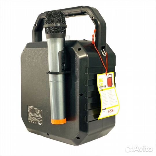 Портативная колонка караоке W-king K2 30W