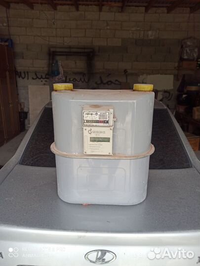 Газовый счетчик новый