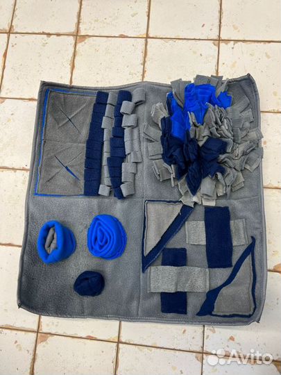 Нюхательный коврик, игровой для собак 50*50 см