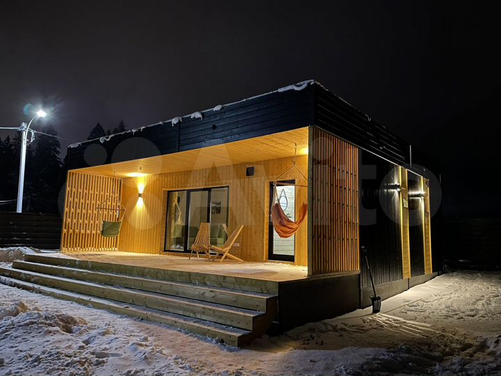 Дом 90 м² на участке 5 сот.