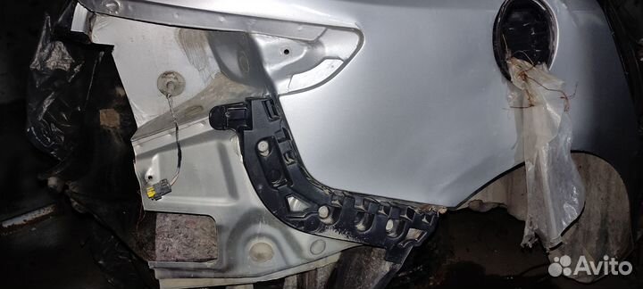 Renault fluence кронштейн крепления заднего бампер