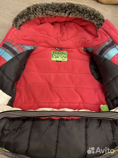 Зимний костюм для девочки 86-92