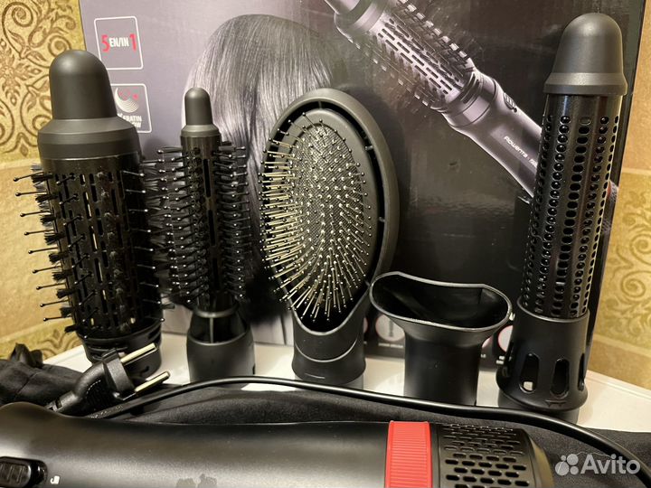 Фен-щетка 5в1 Rowenta Karl Lagerfeld Express Style