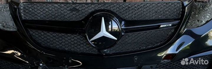 Решетка радиатора gle w166 amg