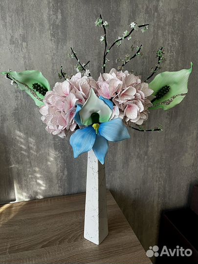 Нежнейший букет из фоамирана