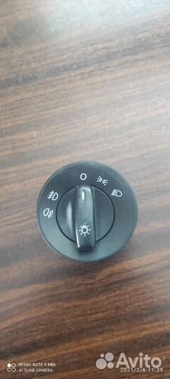 Блок управления светом skoda octavia a5