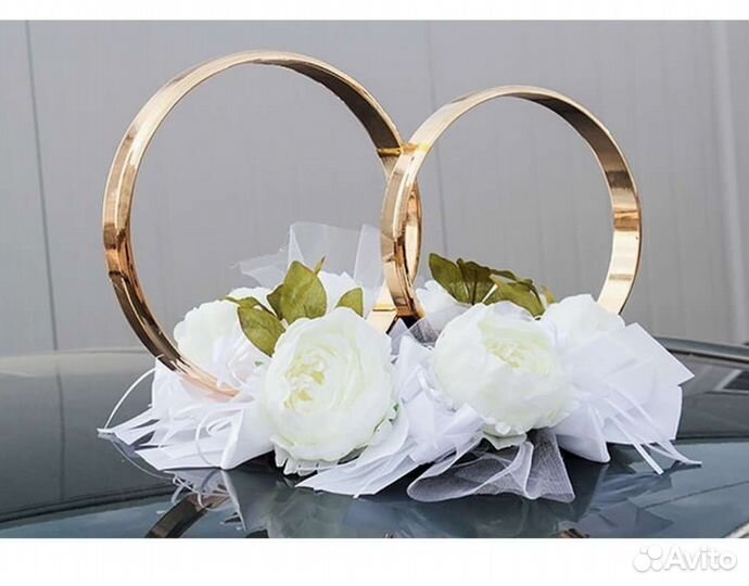 Украшение авто на свадьбу